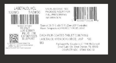 Label (Labetalol 100mg)
